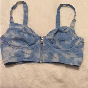 Victoria’s Secret pink bustier